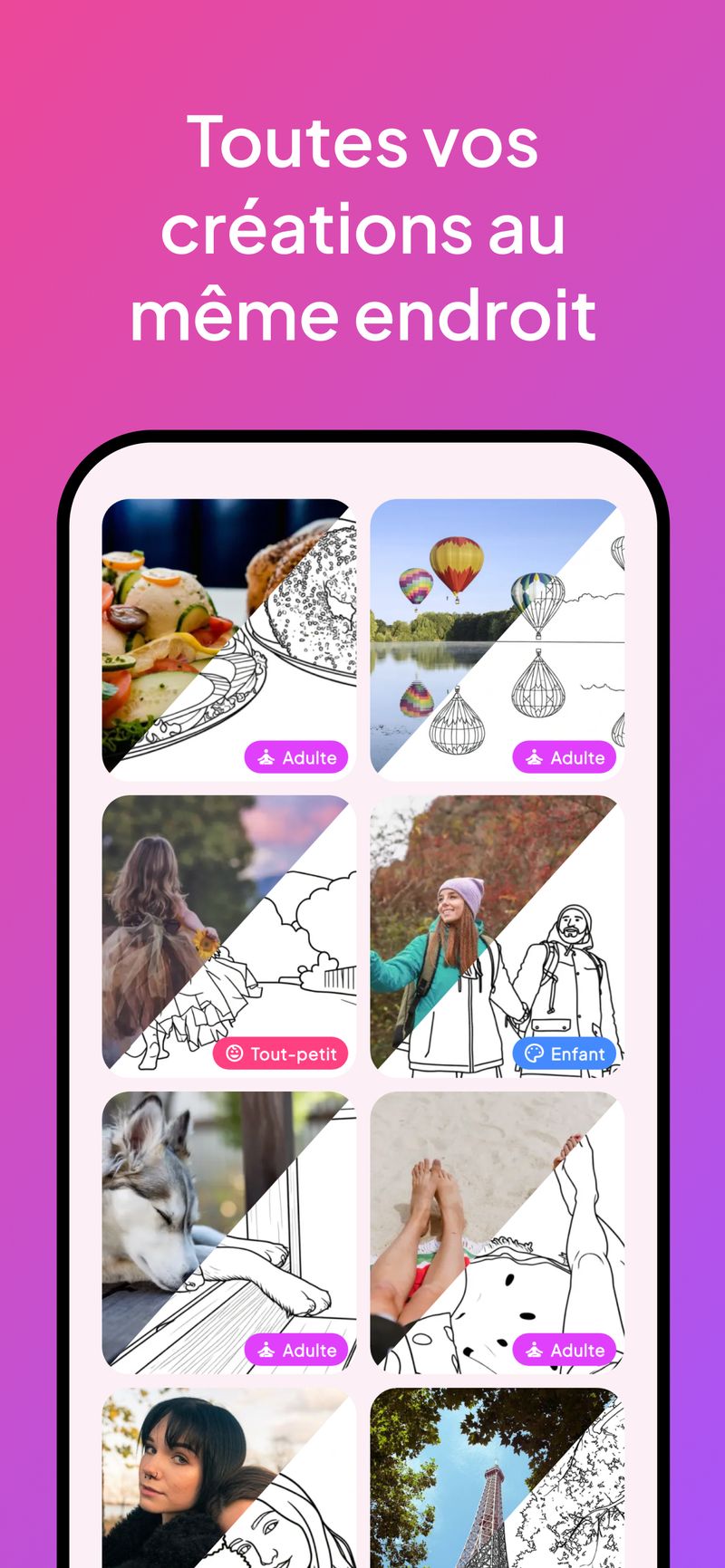 Captures d'écran de l'app 3
